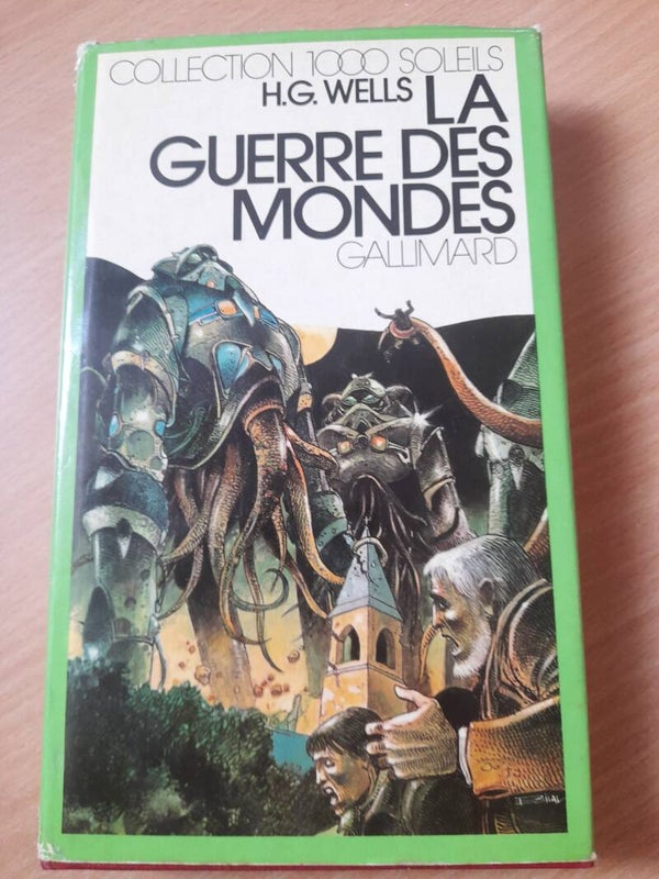 La guerre des mondes - H.G. Wells - gallimard - 1980