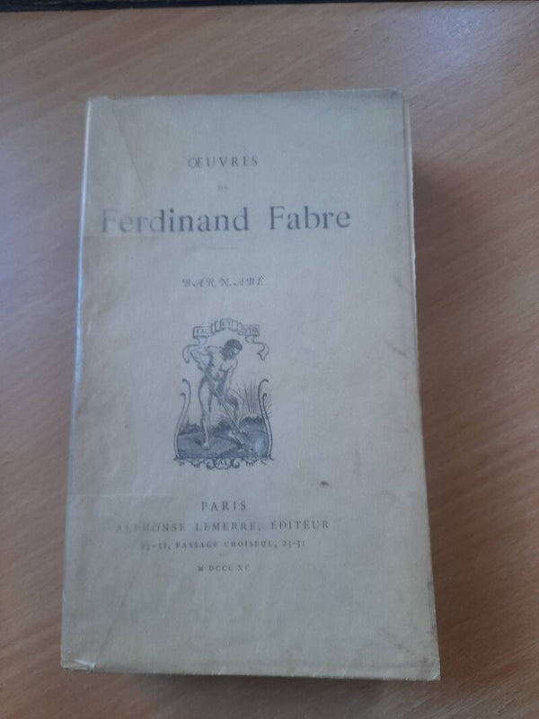 Œuvres - Ferdinand Fabre - Alphonse Lemerre - 1890