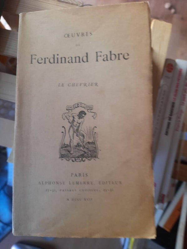 Le chevrier - Ferdinand Fabre - Alphonse Lemerre - 1892