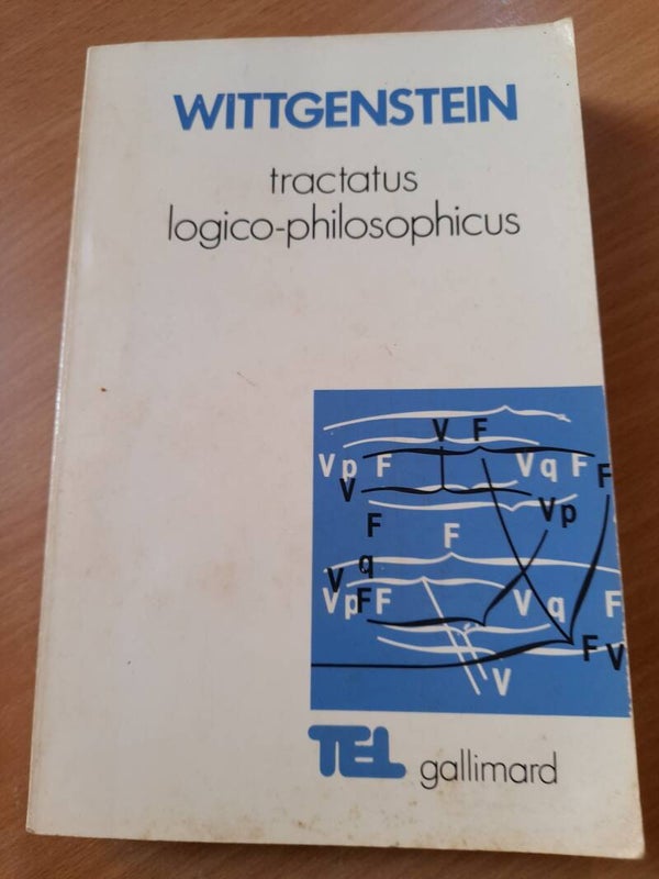 Tractatus logico-Philosophicus - Ludwig Wittgenstein - TEl Gallimard - 1961