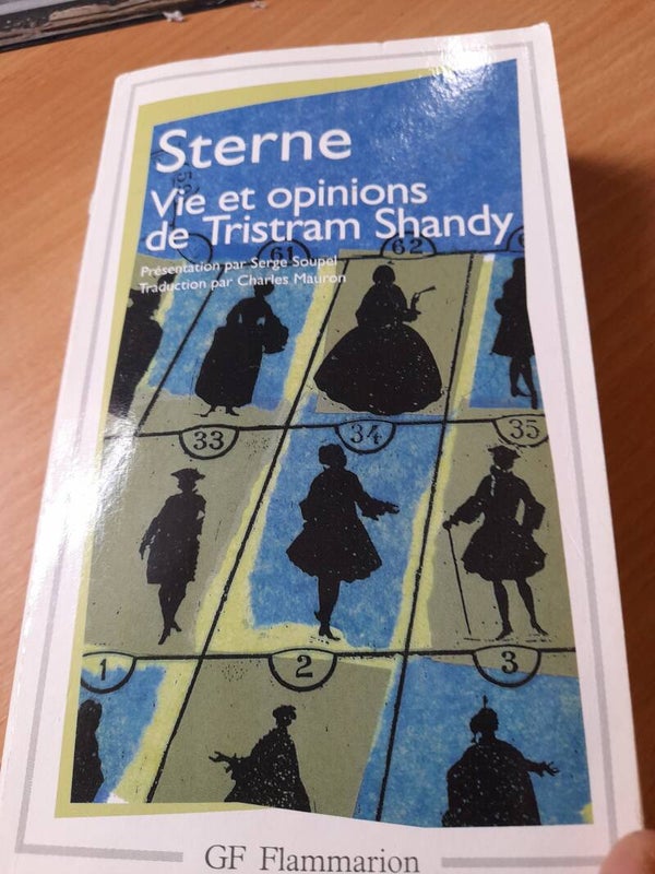 Vie et opinions de Tristan Shandy -  laurence Sterne - GF Flammarion - 1998