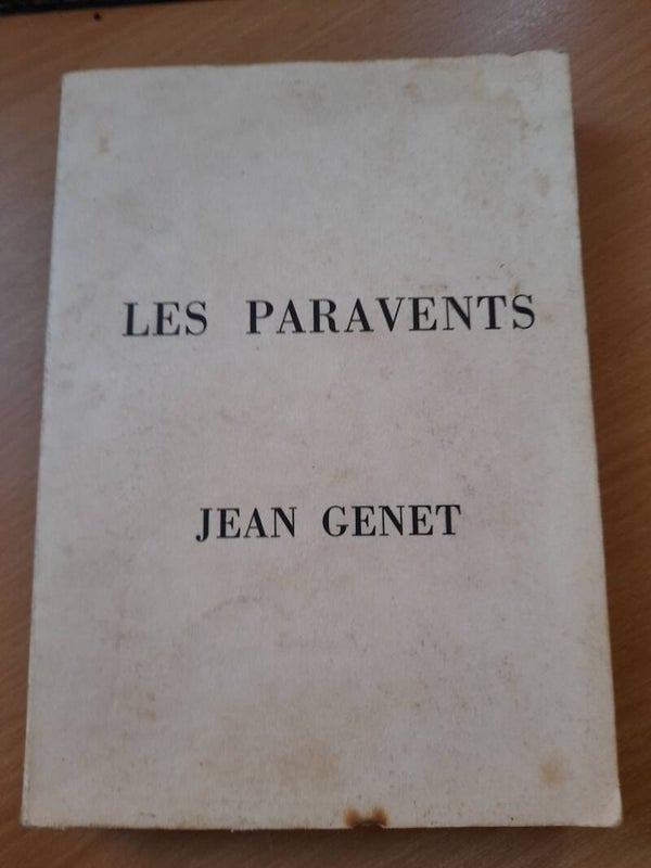 Les paravents  - Jean Genet -  l'arbalète- 1976