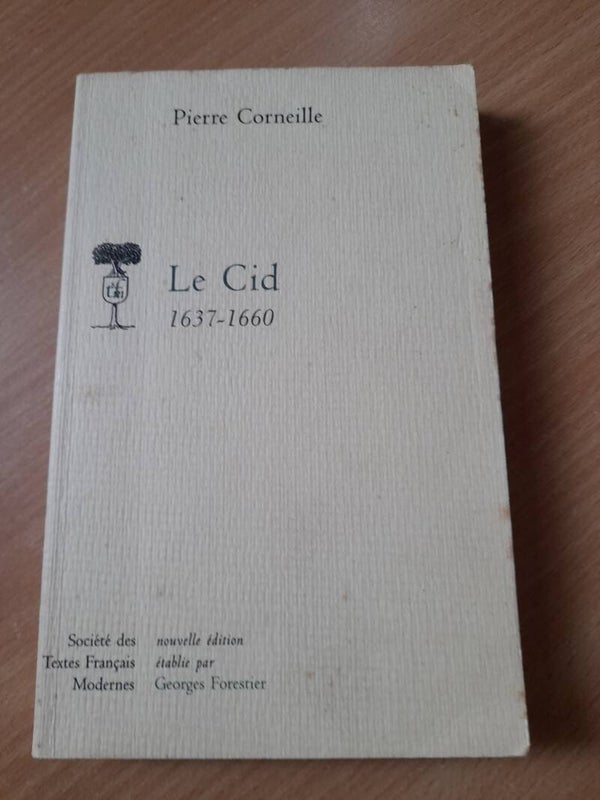 Le Cid - Pierre Corneille - société des textes français modernes - 1992