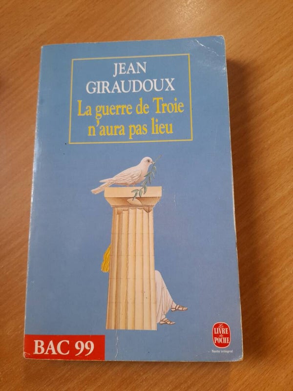 La guerre de Troie n'aura pas lieu - jean Giraudoux - livre de poche - 1998