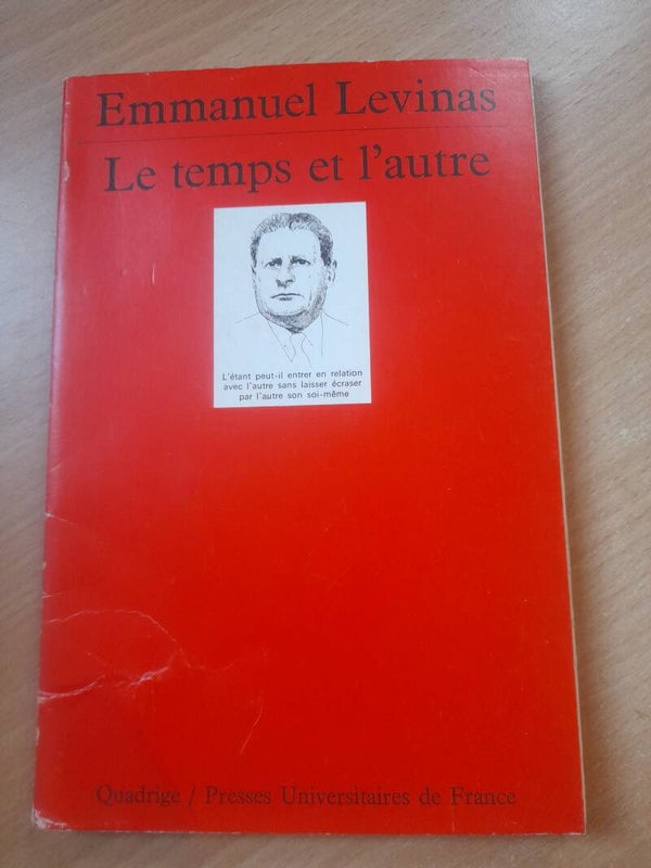 Le temps et l'autre - Emmanuel Levinas - PUF quadrige - 1984