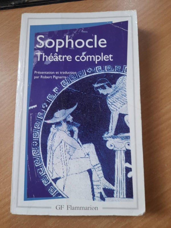 Théatre complet  -Sophocle - GF Flammarion -1964