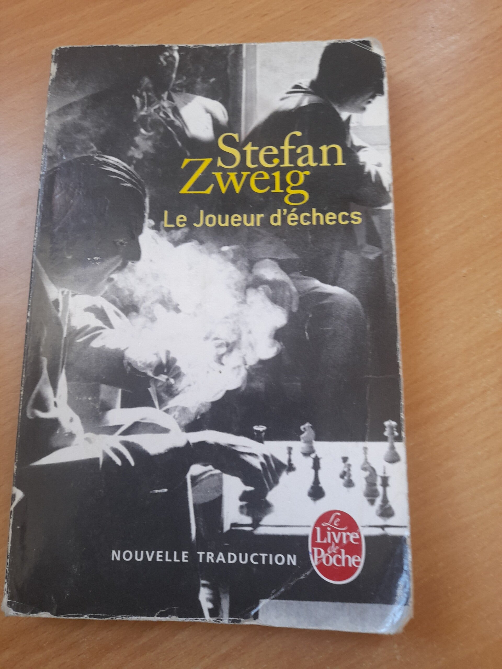 Le joueur d'échec - Stefan Zweig-  livre de poche - 2014