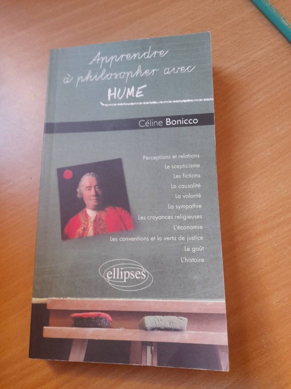 Apprendre à philosopher avec Hume - céline Bonicco - Ellipses - 2010