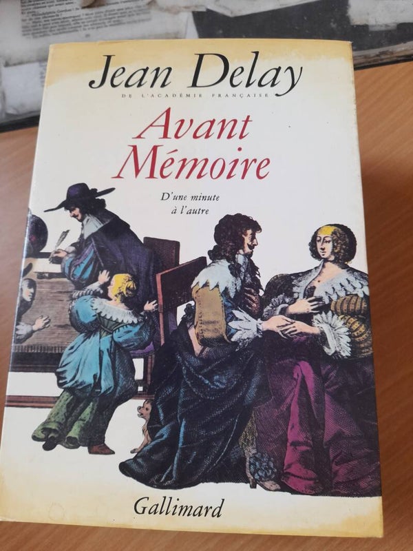 Avant mémoire 4 tomes - Jean Delay - Gallimard - 1986