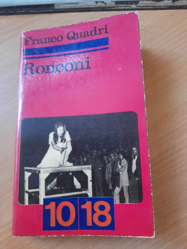 Ronconi - Franco Quadri - 10 18 - 1974  italie