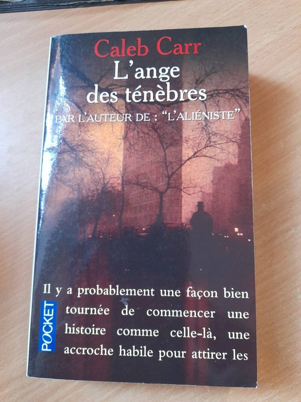L'ange des ténèbres - Caleb Carr - Pocket - 1999