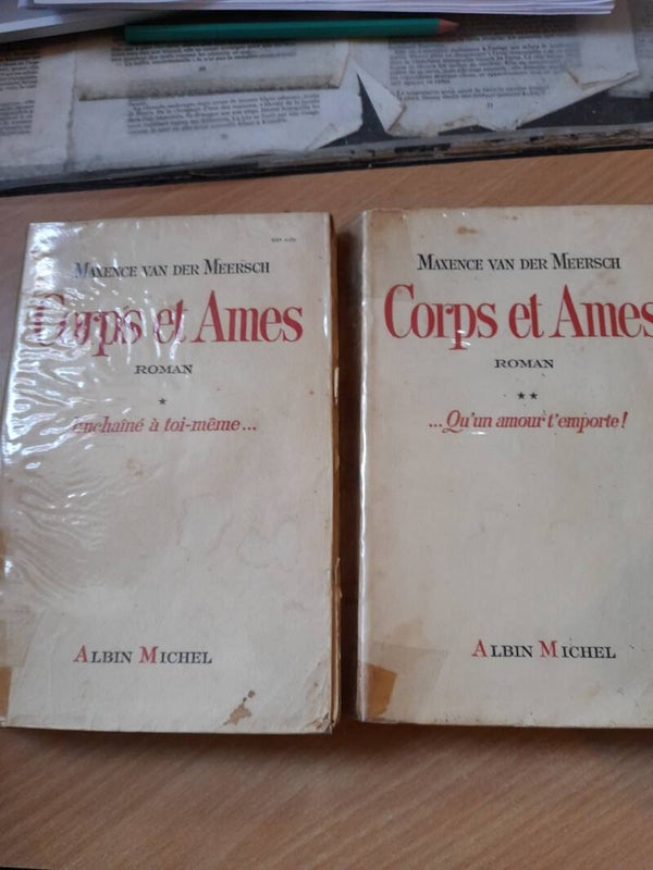 corps et âmes T1 et T2 - Maxence Van der Meersch - Albin Michel - 1952