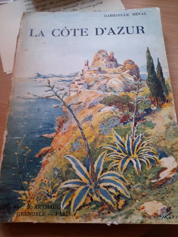La côte d'Azur - Gabrielle Réval - Arthaud - 1946