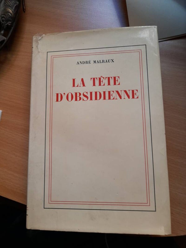La tête d'obsidienne - André Malraux - Le livre de poche - 1958