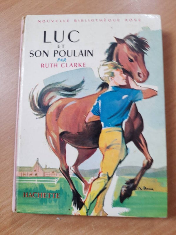 Luc et son poulain - Ruth Clarke - nouvelle bibliothèque Rose  Hachette - 1960