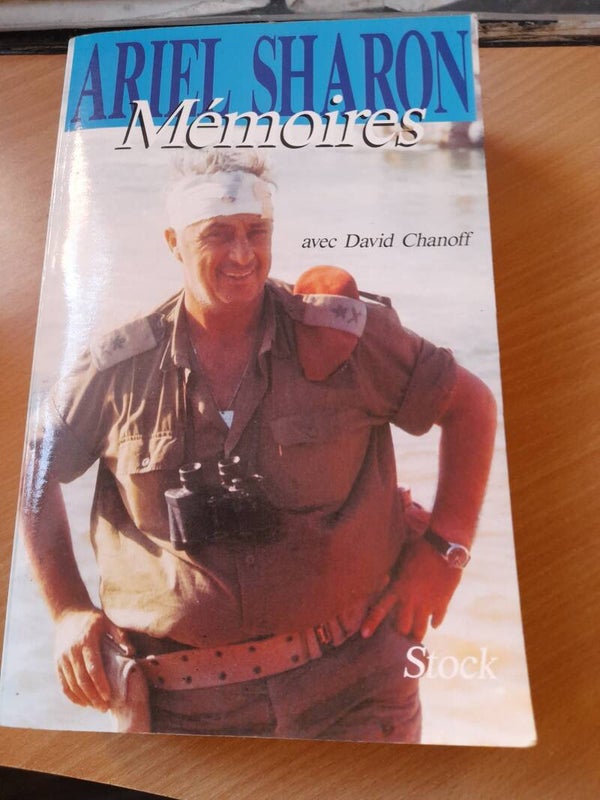 Mémires - Ariel Sharon et David Chanoff - Stock - 1990