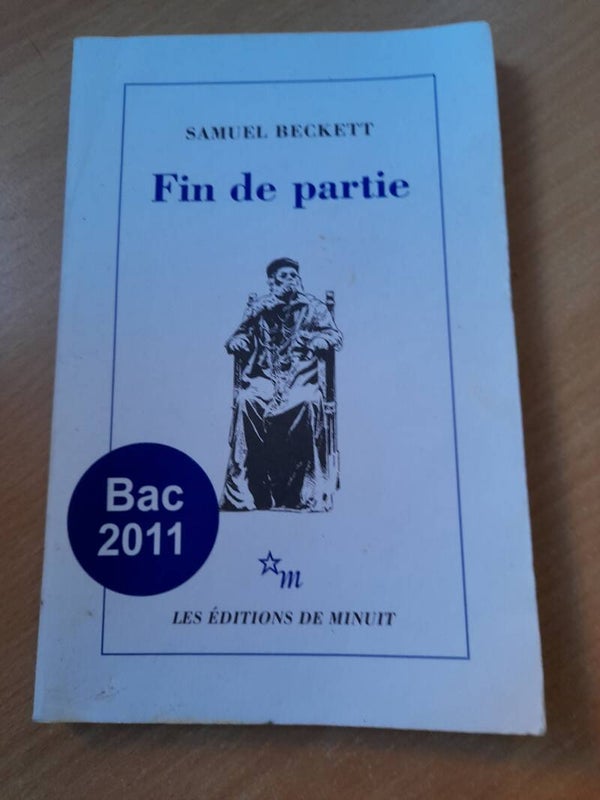 Fin de partie -Samuel Beckett  - Les éditions de minuit - 2010