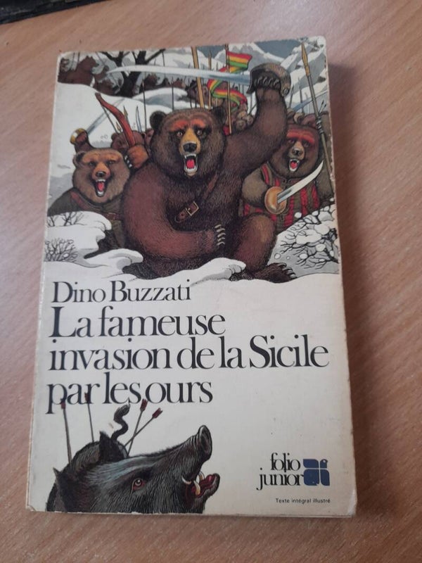 La fameuse invasion de la Sicile par les ours - Dino Buzzati - Folio junior 1979