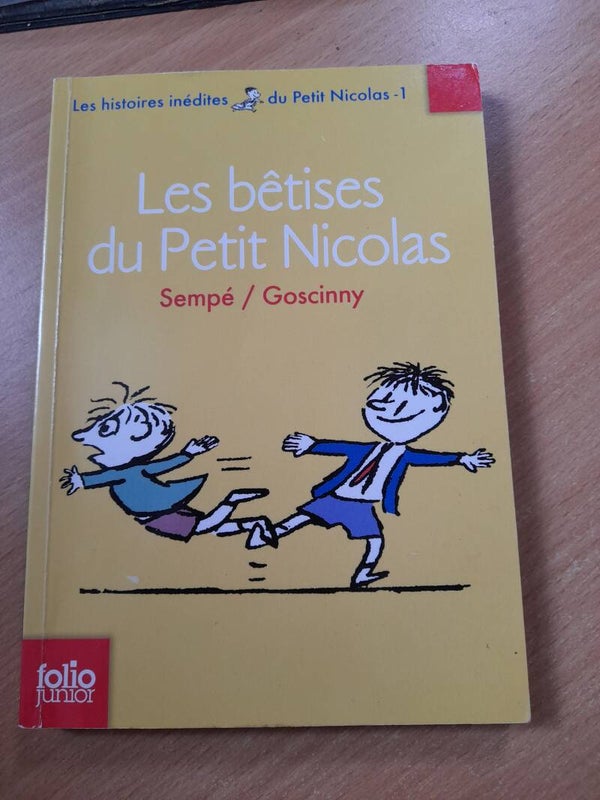Les bêtises du petit Nicolas - Sempé/Goscinny - Edition Folio Junior 2007 99 ans