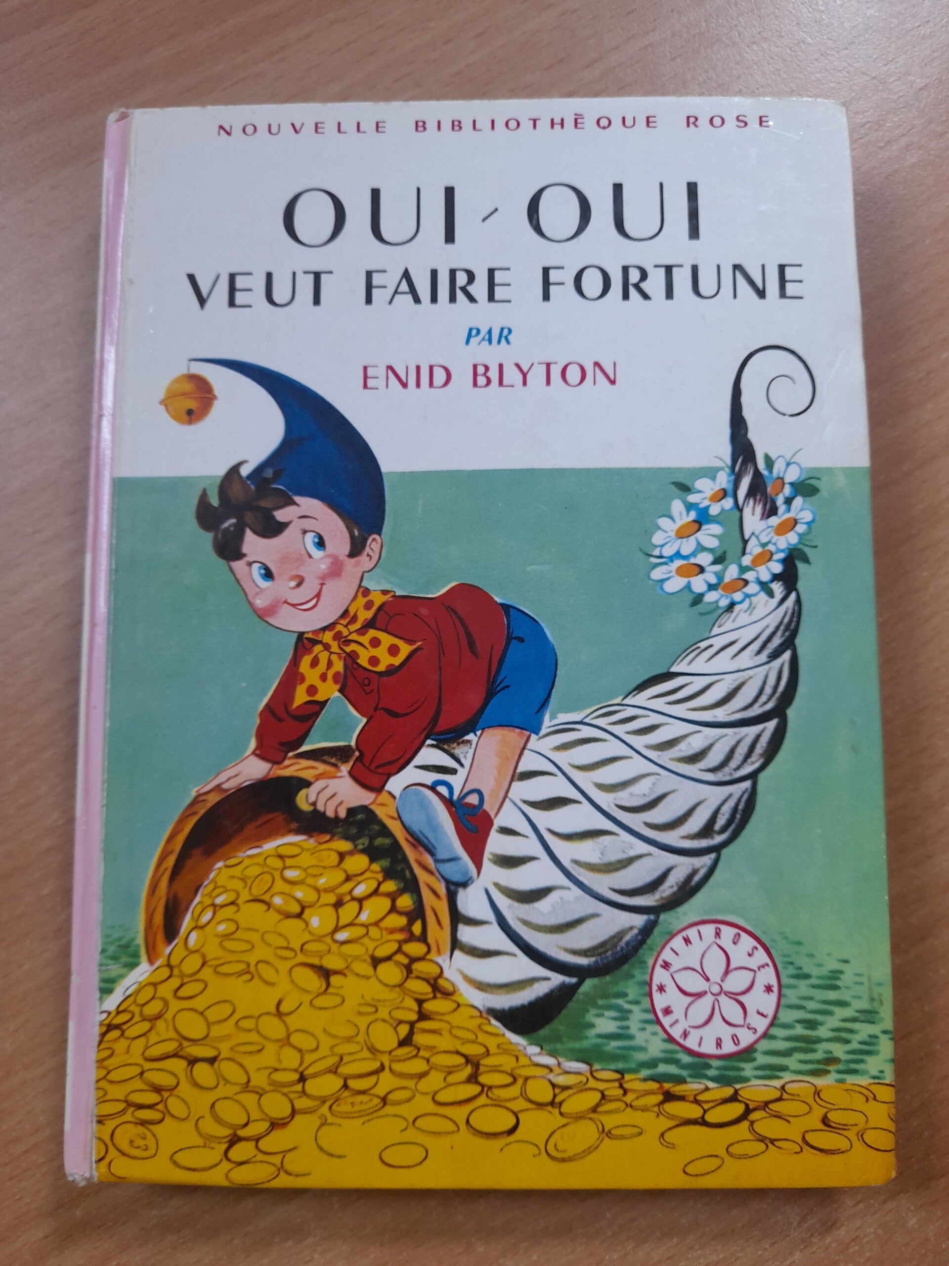 Oui-oui veut faire fortune - Enid Blyton - nouvelle bliothèque rose -  1966