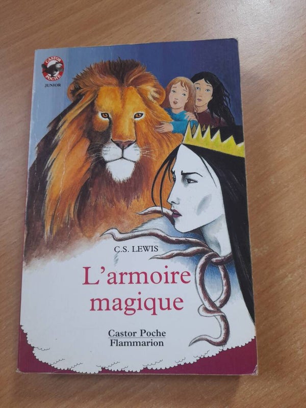 Le monde de Narnia T1 : L'armoire magique  - C. S. Lewis - Castor poche Flammarion - 1989