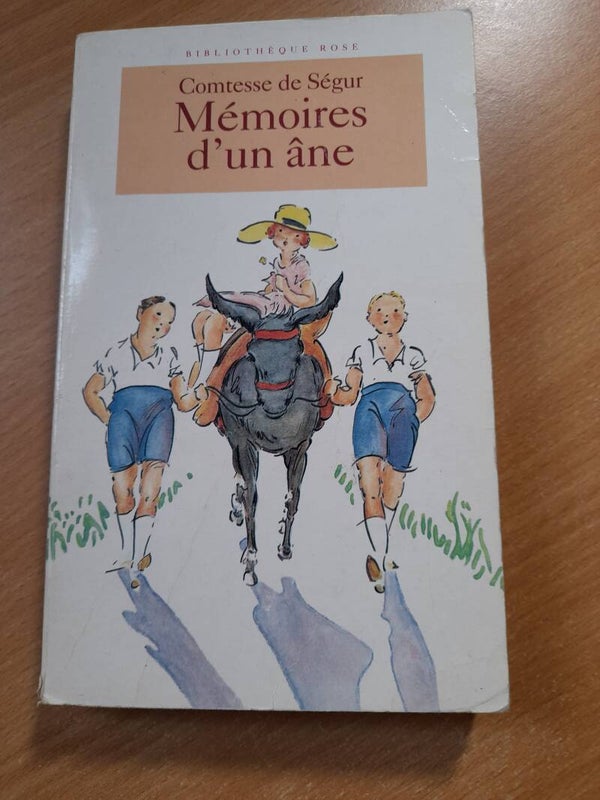Mémoires d'un âne - Comtesse de Segur - Bibliothèque rose - 1995
