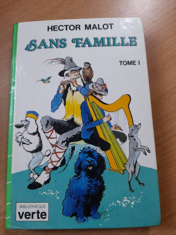 Sans Famille T1 - Hector Malot - bibliothèque verte - 1979
