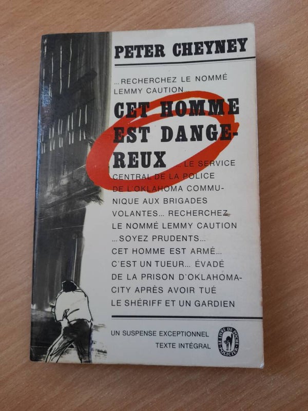 Cet homme est dangereux - Peter Cheyney - Le livre de poche - 1968