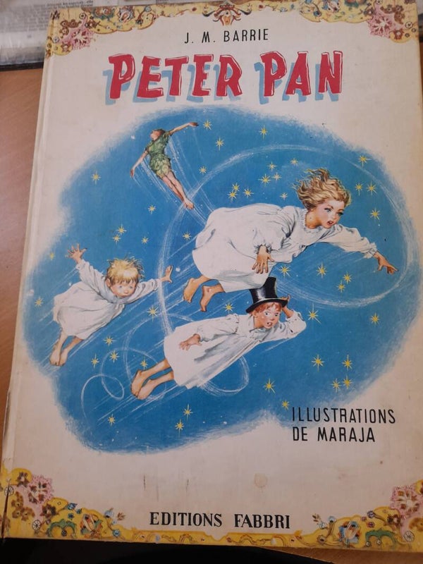 Peter Pan - J. M. Barrie - éditions Fabbri - 1958