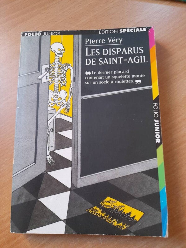 Les disparus de Saint-Agil - Pierre Véry - Folio Junio édition spéciale -  1997