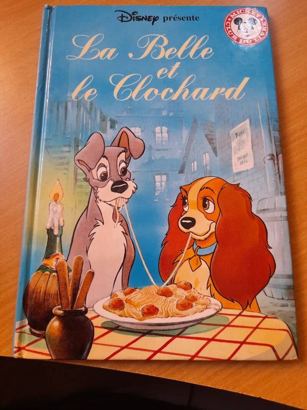 La belle et le clochard - Club du livre Disney - 1999