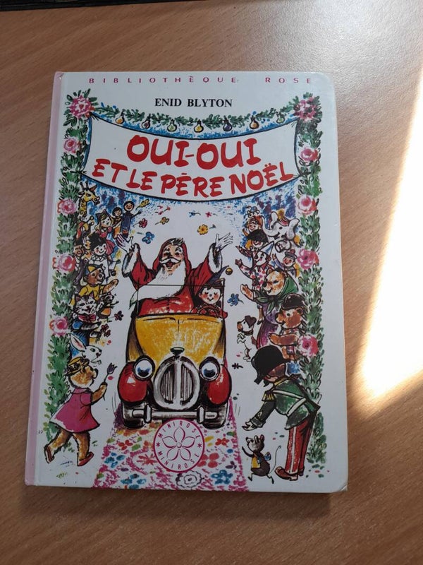 Oui-oui et le père-noël - Enid Blyton -  bibliothèque rose -  1966