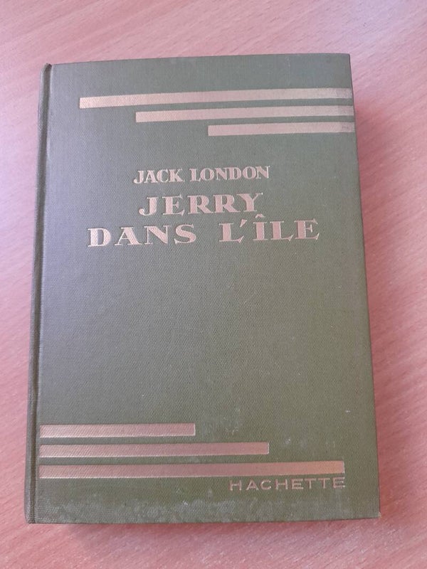 Jerry dans l'île - Jack London - Hachette - 1933