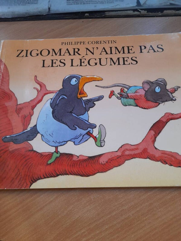 Zigomar n'aime pas les légumes - Philippe Corentin - l'école des loisirs - 1993