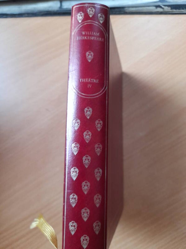 Théatre IV - William shaskespeare - éditions Rencontre - 1961