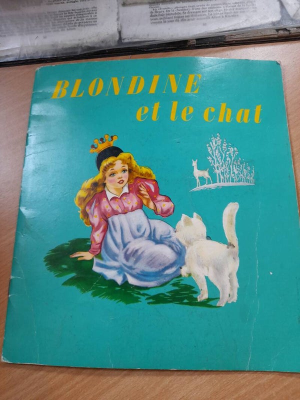 Blondine et le chat - éditiosn René Touret