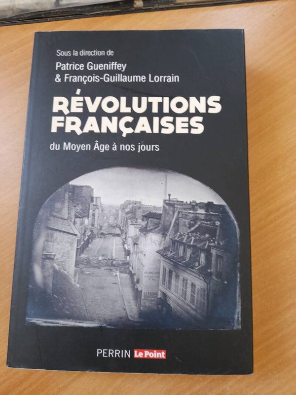 Révolutions françaises du mayen âge à nos jours - Patrick Gueniffey et François Guillaume Lorrain - Perrin le point - 2020