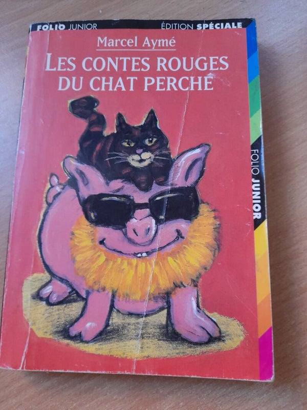 Les contes rouges du chat perché - Marcel Aymé - Edition spéciale Folio Junior2002 9ans