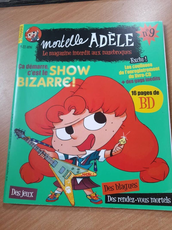 Mortelle Adele Magazine N° 9 -  Bayard - 2021