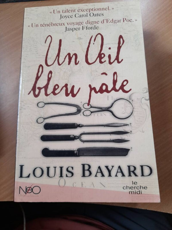Un œil bleu pâle - Louis Bayard - Le cherche midi - 2007