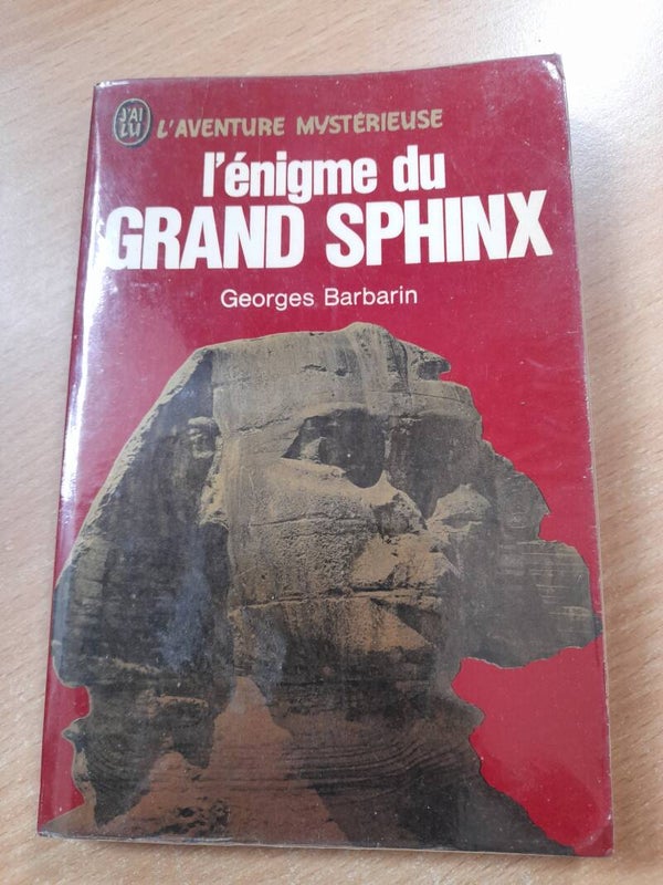 L'enigme du grand sphinx - Georges Barbarin - j'ai lu l'aventure mystérieuse - 1974