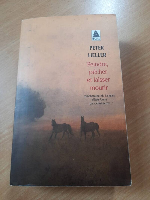 peindre, pêcher et laisser mourir - Peter Heller - Babel -2017