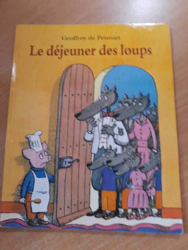 Le déjeuner des loups - Geoffroy de Pennart - école des loisirs - 2021