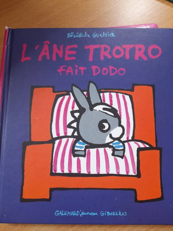 L'âne Trotro fait dodo - Bénédicte Guettier - gallimard jeunesse Giboulées- 2015