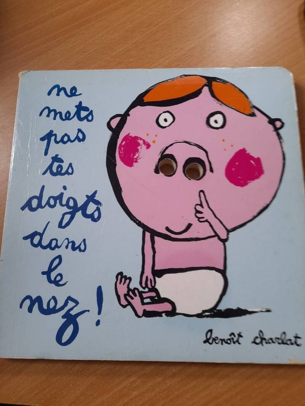 Ne mets pas tes doigts dans le nez - Benoît Charlat - loulou et Cie école des loisirs- 2014