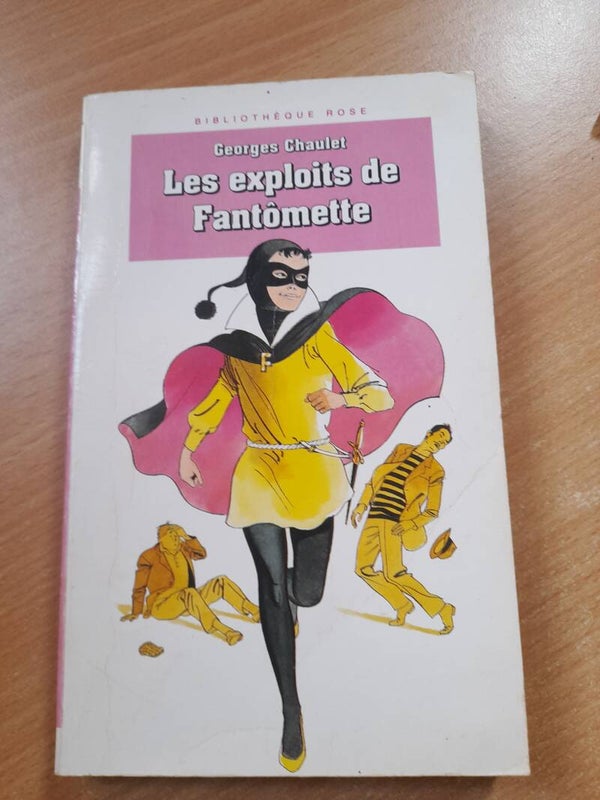 Les exploits de Fantomette- Georges Chaulet - bibliothèque rose - 1992