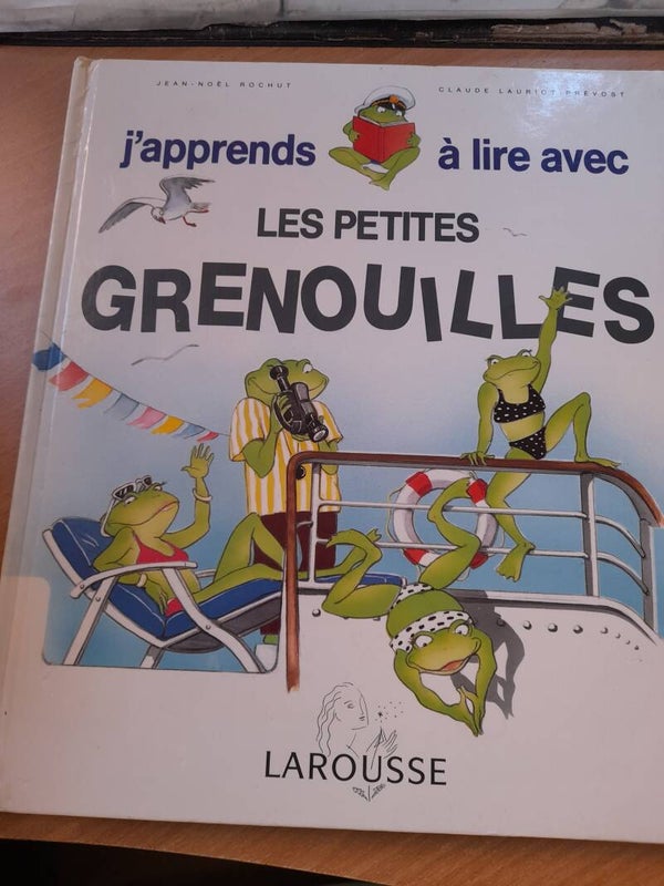 J'apprends à lire avec les petites grenouilles - Jean -Noël Rochut et Claude Lauriot Prévost - Larousse -1993