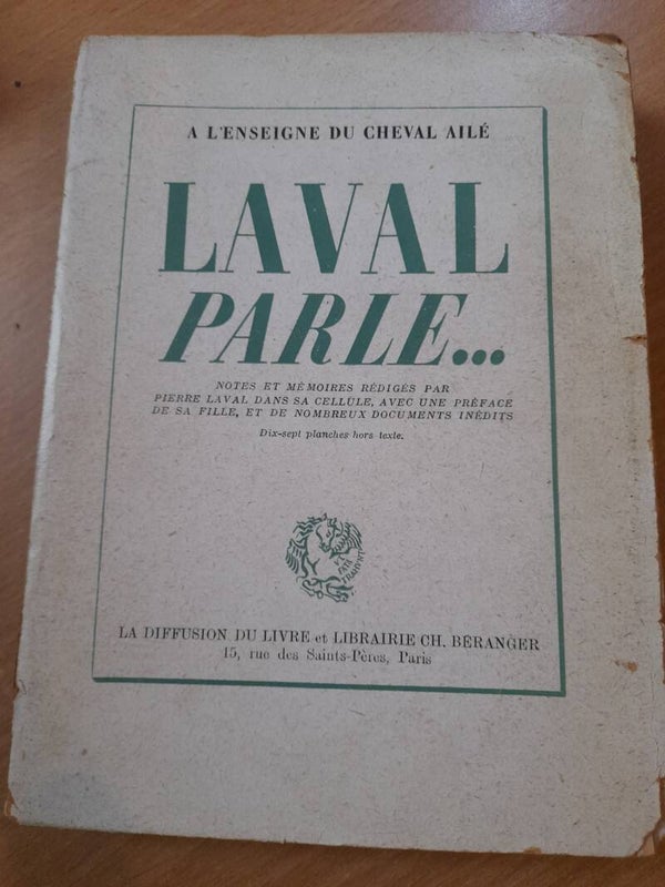 Laval parle. . - la diffusion du livre et librairie Bérenger- 1948