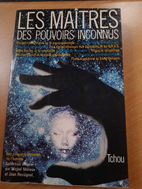 Les maîtres des pouvoirs inconnus - Tchou -1979