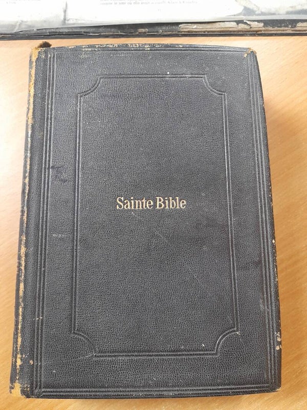 Sainte bible ou l'ancien et nouveau testament - versin de J.F Otervald - 1878